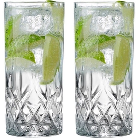 Waterglas Lyngby Glas Krystal Lounge Clear 350 ml (2-delig)