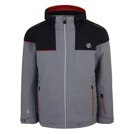 Ski Jas Dare2B Boys Entail Jacket Cloudy Grey Ebony Grey
