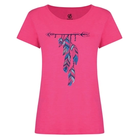 T-Shirt Dare2B Women Aim Higher Tee Cyber Pink