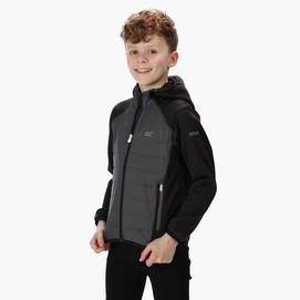 Jacket Regatta Kids Kielder IV Hybrid Black Magnet