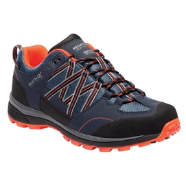 Wandelschoenen Men Regatta Samaris Low II Dark Denim Blaze Orange