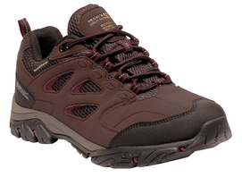 Wandelschoenen Women Regatta Holcombe IEP Low Chestnut Brown Delhi Red