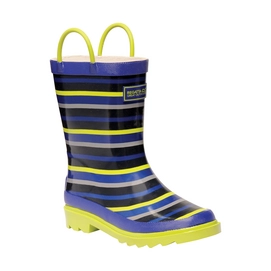 Gummistiefel Regatta Minnow Welly Surfspray Lime Kinder