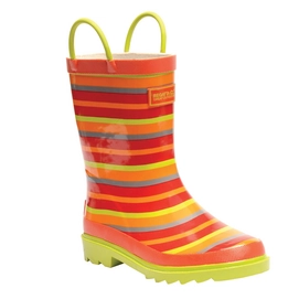 Gummistiefel Regatta Minnow Welly Trail Blazing Lime Kinder