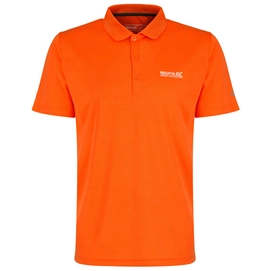 Polo Shirt Regatta Mens Maverik III Magma Orange