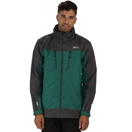 Jacke Regatta Calderdale II Jkt Hunter Green Seal Grey Herren