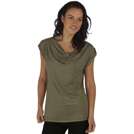 T-Shirt Regatta Womens Nolana Utility Green