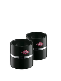 Eierdopjes Wesco Zwart (set van 2)