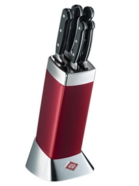 Messerblock Wesco Classic Line Rubinrot