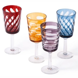 Wijnglas Pols Potten Wine Glass Tubular (Set van 4)