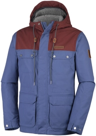 Winter Jacket Columbia Colburn Crest Jacket Men's Night Tide Deep Rust