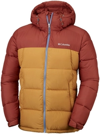 Winterjas Columbia Men Pike Lake Hooded Rusty Canyon Gold
