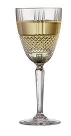 Witte Wijnglas Lyngby Glas Krystal Brillante Clear 230 ml (4-delig)