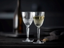 Witte Wijnglas Lyngby Glas Krystal Brillante Clear 230 ml (4-delig)