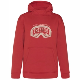 Sweat à Capuche Protest Boys Wizzet Jr Hoody Mars Red-Taille 176