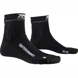 Running Socks X-Socks Men Run Performance Black-Shoe Size 10.5 - 12