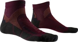 Hardloopsokken X-Socks Run Discovery Dark Ruby Opal Black