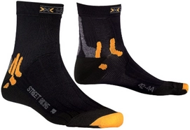 Fahrradsocken  X-Socks Street Biking Black
