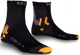 Chaussette de Cyclisme  X-Socks Street Biking Water Repellent Black