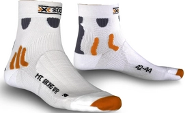 Fahrradsocken X-Socks Mountain Biking Water Repellent Short White