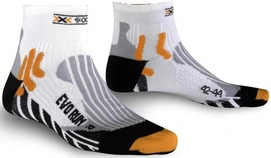 Running Socks X-Socks Evo Run White Black