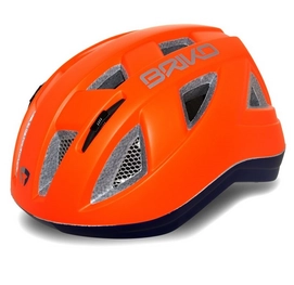 Fietshelm Briko Paint Orange Blue