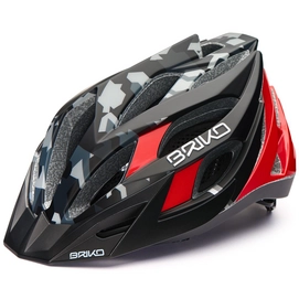 Fietshelm Briko Fuoco Lava Camo Red
