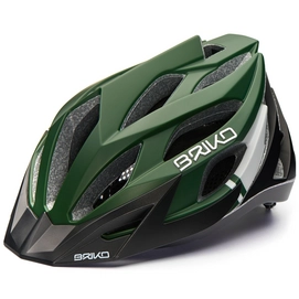 Fietshelm Briko Fuoco Green Dark Black