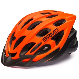 Fietshelm Briko Quarter Matt Orange Fl