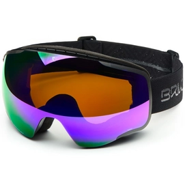 Skibril Briko Kaba Matt Black Orange Mirror