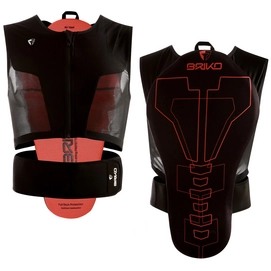 Backprotector Briko Armon Spine Black-Orange Fluo