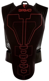 Backprotector Briko Armon Spine Black-Orange Fluo