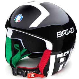 Skihelm Briko Vulcano Fis 6.8 Fisi Black White