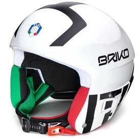 Skihelm Briko Vulcano Fis 6.8 Fisi White Black