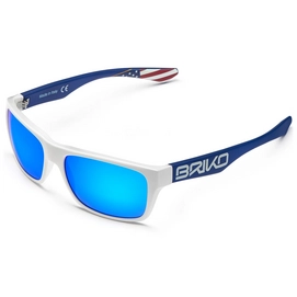 Zonnebril Briko Patriot USSA White Blue