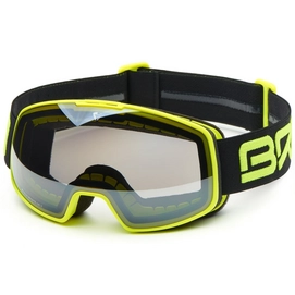 Skibril Briko Nyira Matt Fluo Yellow Black Silver Mirror