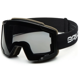 Skibril Briko Lava Fis 7.6 2 Lenses Matt Black Smoke / Pink