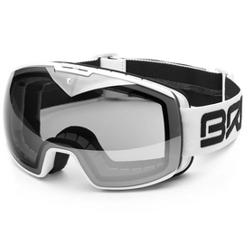 Skibril Briko Nyira 7.6 Matt White Silver Mirror
