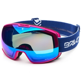 Skibril Briko Nyira 7.6 Matt Blue Pink Blue Mirror