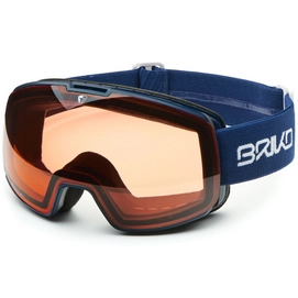 Skibrille Briko Nyira 7.6 P1 Matt Dark Blue Pink