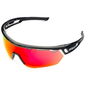 Zonnebril Briko Cyclope Black Shiny Red