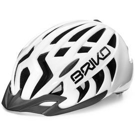 Fietshelm Briko Aries Sport Shiny White