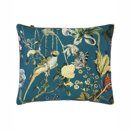 Taies d'oreiller Essenza Xess Petrol Satin de Coton (65 x 65 cm)