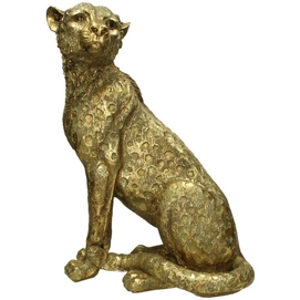 Ornament HD Living Cheetha Gold 21 x 34 cm