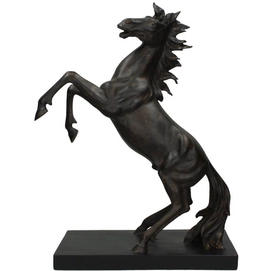 Ornament HD Living Horse Brown 14 x 32 cm