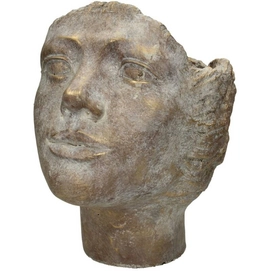 Bloempot HD Living Face Gold 18 x 23 x 24 cm