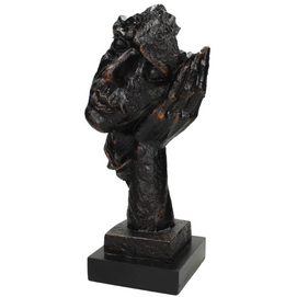 Ornament HD Living Face Black 13 x 15,5 cm