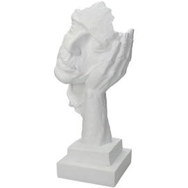 Ornament HD Living Face White 13 x 15,5 cm