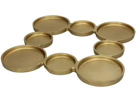 Kandelaar HD Living Gold 39 x 31 x 1,75 cm