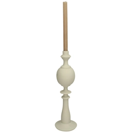 Kandelaar HD Living Ivory 13 x 13 x 44 cm